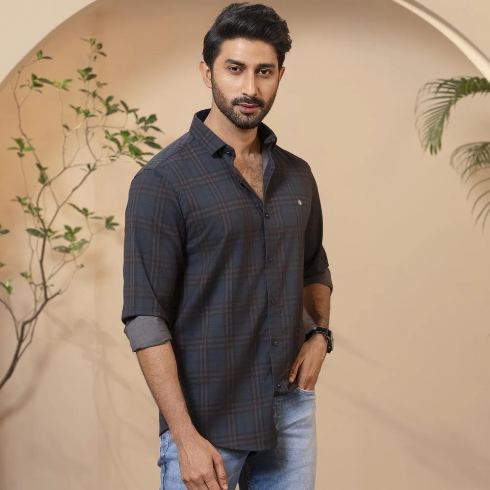 Men's Stylish & Fashionable Trendy Good Looking Long Sleeve Formal Shirt